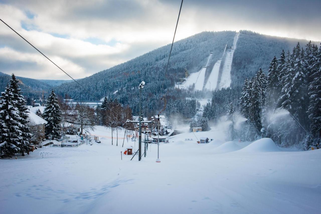 Wellness Hotel Sedy Vlk Harrachov Exterior foto